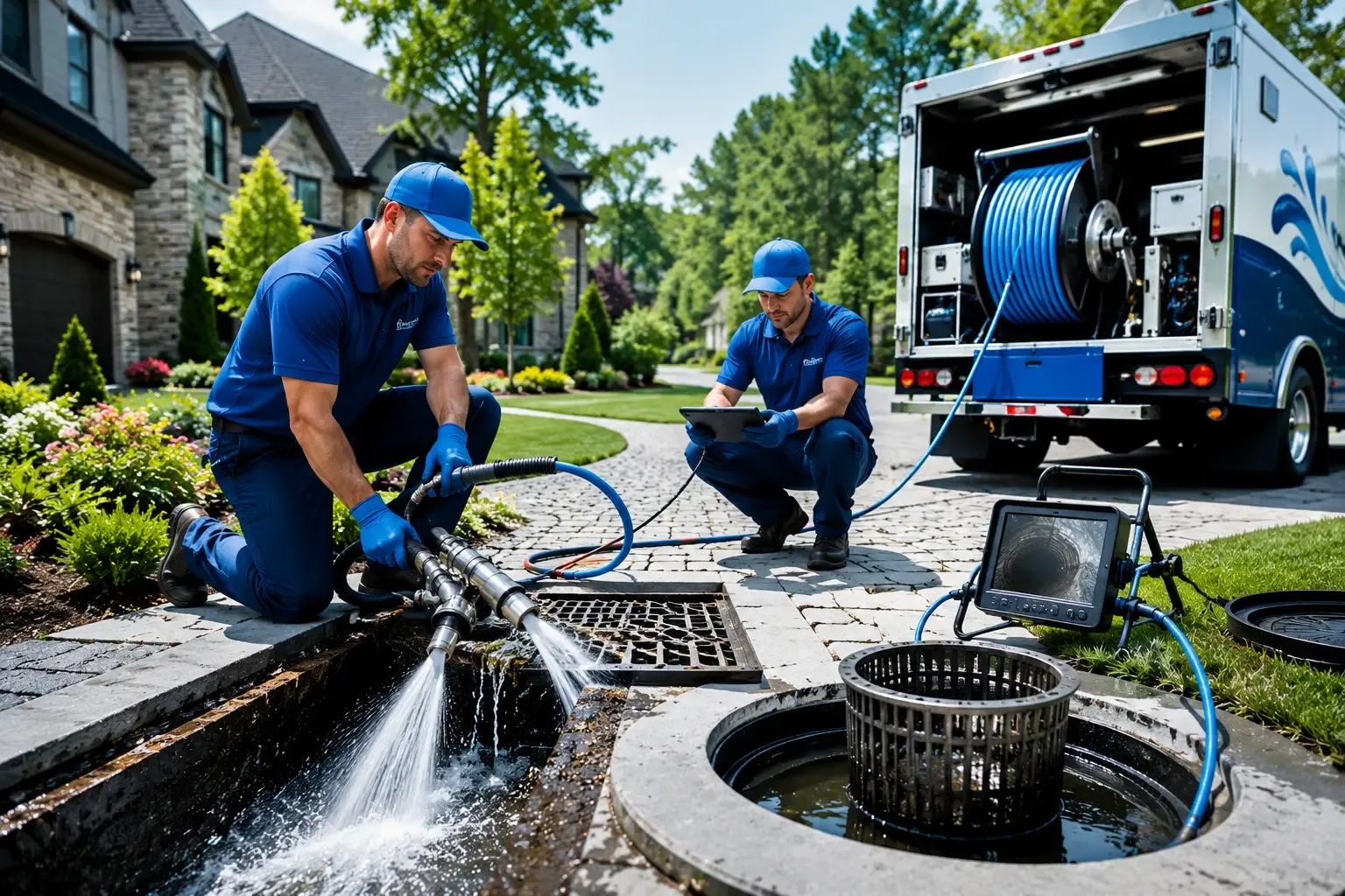 Local outdoor drain cleaning professionals in Villa Park, CA
